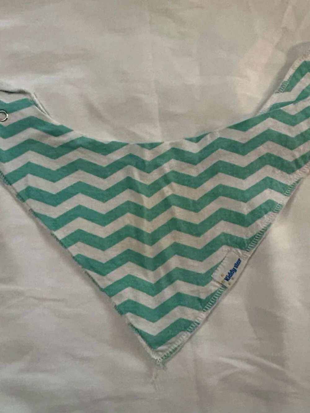 6 Pack Baby Bandana Bibs with Snaps - Like New and Good Condition
